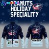 Detroit Red Wings Peanuts and Snoopy Night Baseball Jacket