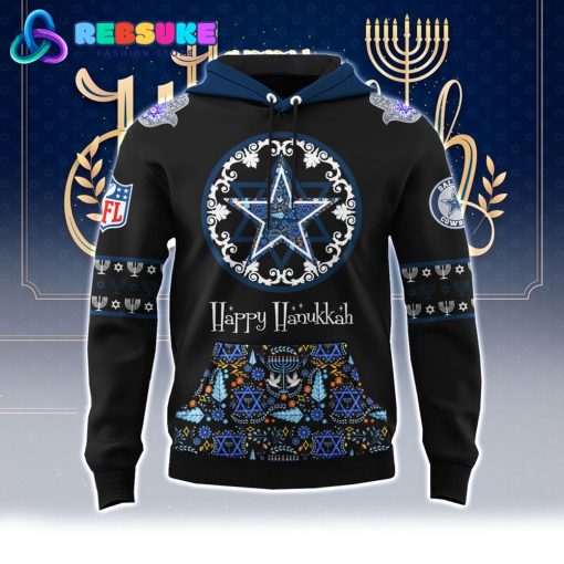 Dallas Cowboys NFL Hanukkah Holiday Hoodie