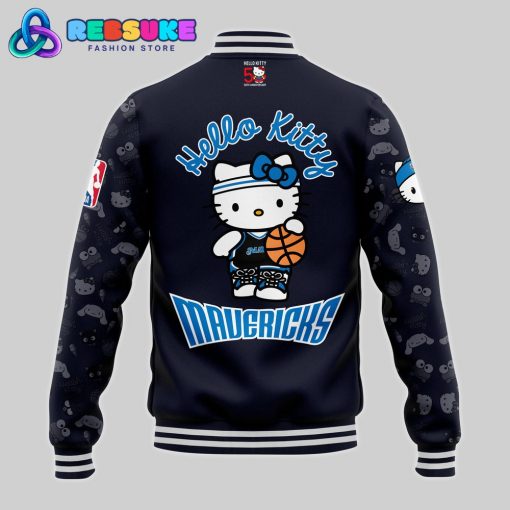 Dallas Mavericks x Hello Kitty Night 2024 Baseball Jacket