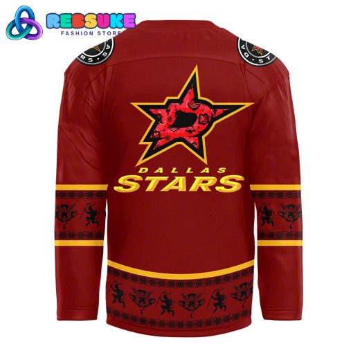 Dallas Stars x 2024 NHL Christmas Devil Krampus Holiday Hockey Jersey