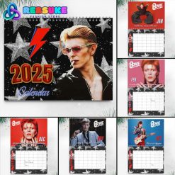 David Bowie New Year 2025 Wall Hanging Calendar For Fan