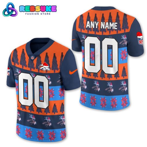 Denver Broncos 2024 NFL Christmas Premium Football Jersey