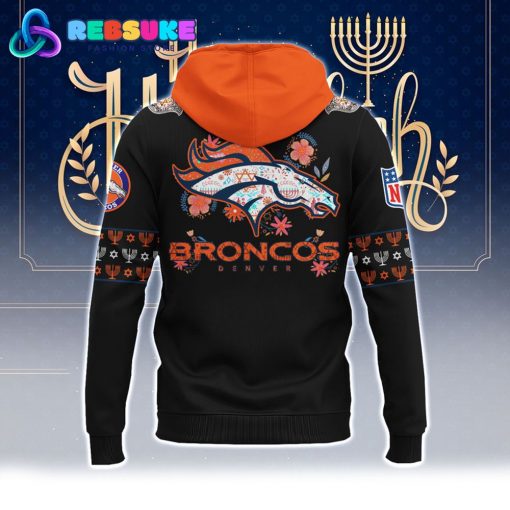 Denver Broncos NFL Hanukkah Holiday Hoodie