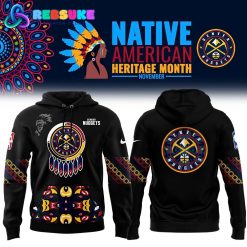 Denver Nuggets NBA 2024 Native American Heritage Month Hoodie