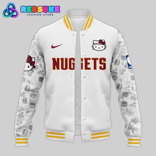 Denver Nuggets x Hello Kitty Night 2024 Baseball Jacket