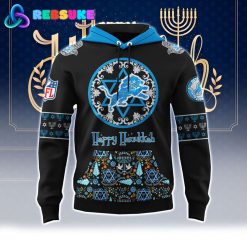 Detroit Lions NFL Hanukkah Holiday Hoodie