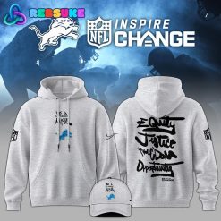 Detroit Lions NFL Inspire Change Hoodie, Cap