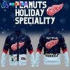 Columbus Blue Jackets Peanuts and Snoopy Nike Baseball Jacket