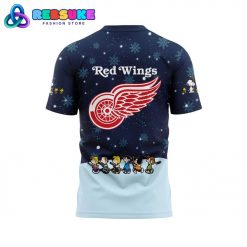 Detroit Red Wings Peanuts and Snoopy Night Shirt