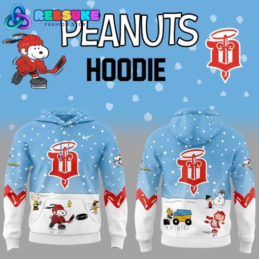 Dubuque Fighting Saints Peanuts and Snoopy Hoodie Set