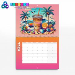 Dunkin Donuts New Year 2025 Wall Hanging Calendar