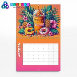 Dunkin Donuts New Year 2025 Wall Hanging Calendar