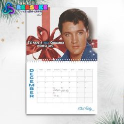 Elvis Presley New Year 2025 Wall Hanging Calendar