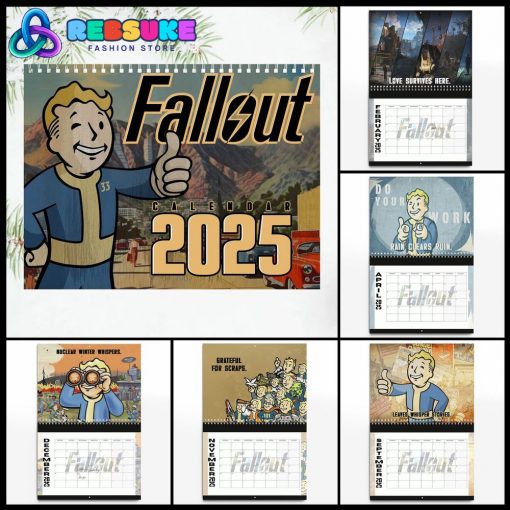 Fallout Game of the Year Wall Hanging Calendar