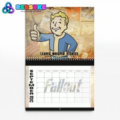 Fallout Game of the Year Wall Hanging Calendar