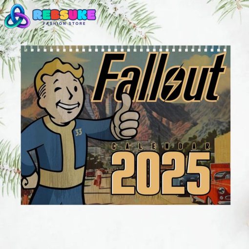 Fallout Game of the Year Wall Hanging Calendar