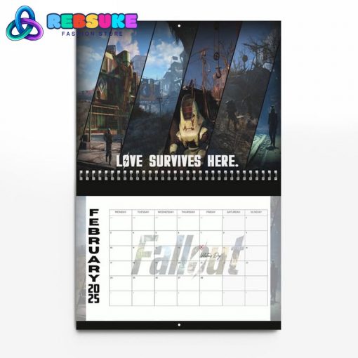 Fallout Game of the Year Wall Hanging Calendar