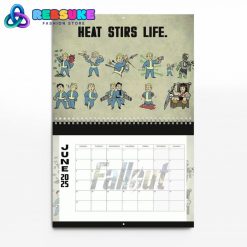 Fallout Game of the Year Wall Hanging Calendar