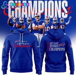 Fanatics Buffalo Bills 5 Straight AFC East Division Champions Hoodie, Cap