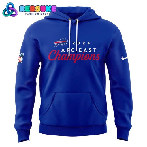 Fanatics Buffalo Bills 5 Straight AFC East Division Champions Hoodie, Cap