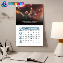 Five Finger Death Punch New Year 2025 Wall Hanging Calendar