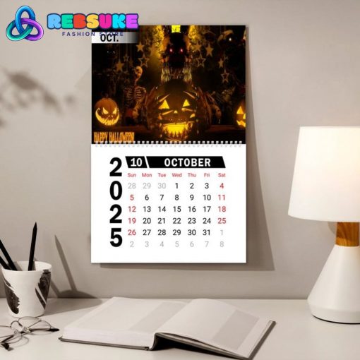 Five Nights at Freddy’s New Year 2025 Wall Hanging Calendar