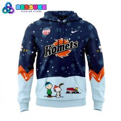 Fort Wayne Komets Peanuts and Snoopy Night Hoodie Set