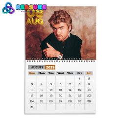 George Michael New Year 2025 Wall Hanging Calendar