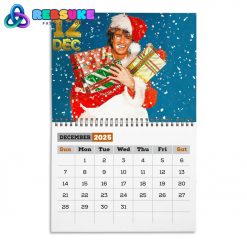 George Michael New Year 2025 Wall Hanging Calendar