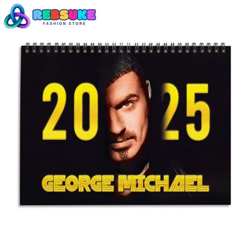 George Michael New Year 2025 Wall Hanging Calendar