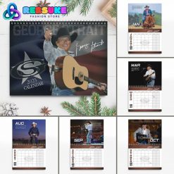 George Strait New Year 2025 Wall Hanging Calendar For Fan