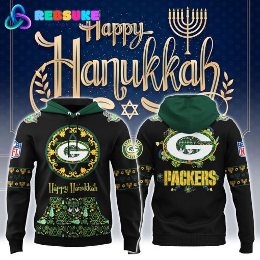 Green Bay Packers NFL Hanukkah Holiday Hoodie