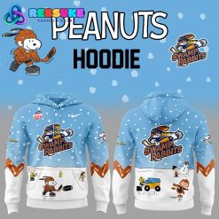 Greenville Swamp Rabbits Peanuts and Snoopy Night Hoodie Set