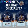 Greenville Swamp Rabbits Peanuts and Snoopy Night Hoodie Set