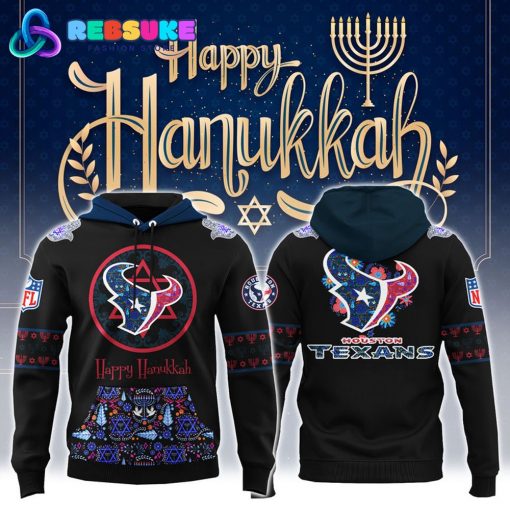 Houston Texans NFL Hanukkah Holiday Hoodie