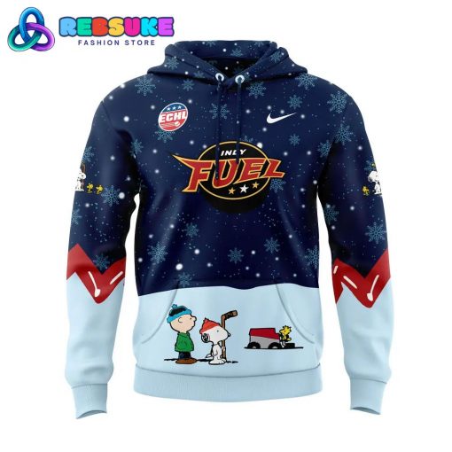 Indy Fuel Peanuts and Snoopy Night Hoodie Set