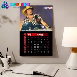 Jason Aldean New Year 2025 Wall Hanging Calendar