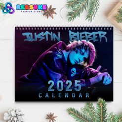 Justin Bieber New Year 2025 Wall Hanging Calendar