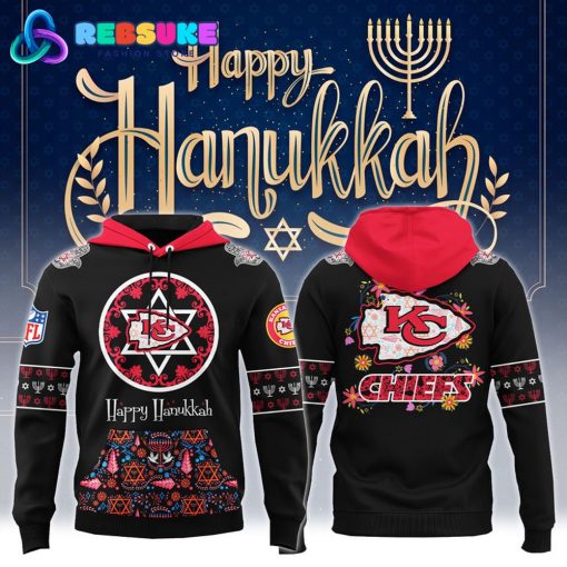 Kansas City Chiefs NFL Hanukkah Holiday Hoodie