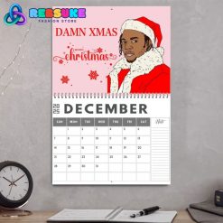 Kendrick Lamar 2025 Wall Hanging Calendar Gift For Fans