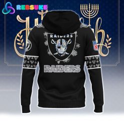 Las Vegas Raiders NFL Hanukkah Holiday Hoodie