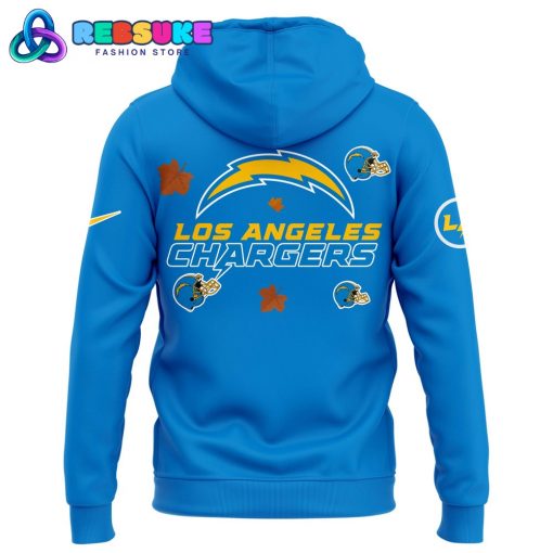 Los Angeles Chargers 2024 Thanksgiving Day John Madden Patch Hoodie