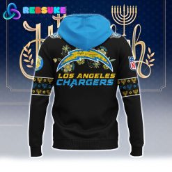 Los Angeles Chargers NFL Hanukkah Holiday Hoodie