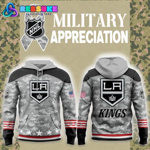 Los Angeles Kings 2024 Military Appreciation Hoodie Set