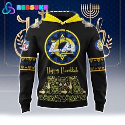 Los Angeles Rams NFL Hanukkah Holiday Hoodie