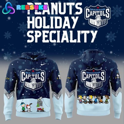 Madison Capitols Peanuts and Snoopy Night Hoodie Set