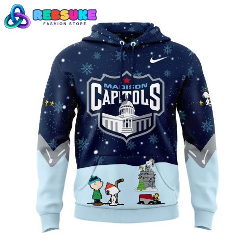 Madison Capitols Peanuts and Snoopy Night Hoodie Set