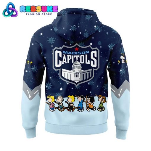 Madison Capitols Peanuts and Snoopy Night Hoodie Set