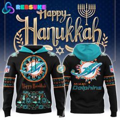 Miami Dolphins NFL Hanukkah Holiday Hoodie