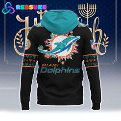 Miami Dolphins NFL Hanukkah Holiday Hoodie